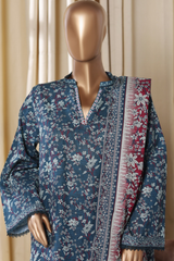 Bin Saeed Stitched 3 Piece Exclusive Printed Khaddar Vol-16 Collection'2025-WK-2673