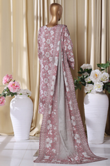 Bin Saeed Stitched 3 Piece Exclusive Printed Khaddar Vol-16 Collection'2025-WK-2682