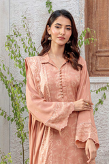 Lakhany Printed Pashmina Unstitched 3 Piece Suit,D-09