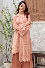 Lakhany Printed Pashmina Unstitched 3 Piece Suit,D-09