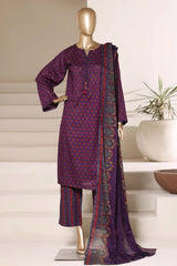 Sada Bahar Stitched 3 Piece Printed Lawn Vol-06 Suit-PR-499-Jamni