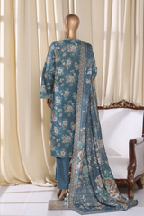 Bin Saeed Stitched 3 Piece Exclusive Printed Khaddar Vol-16 Collection'2025-WK-2689