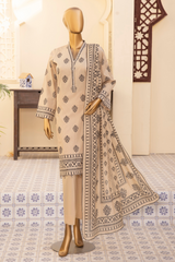 Safina digital printed lawn d-02