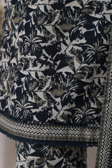 Bin Saeed Stitched 3 Piece Printed Vol-02 Collection'2025-WK-2392-BLACK