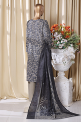 Bin Saeed Stitched 3 Piece Exclusive Printed Khaddar Vol-16 Collection'2025-WK-2693