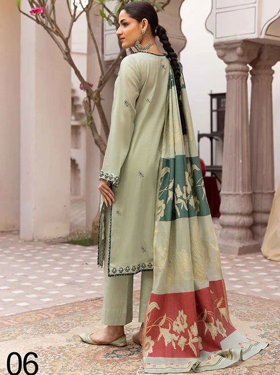 Aafiya By Mahees Lawn Collection 2025 (D-06)