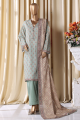 Bin Saeed Stitched 3 Piece Exclusive Printed Khaddar Vol-16 Collection'2025-WK-2695
