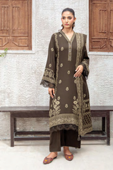 Lakhany Printed Pashmina Unstitched 3 Piece Suit,D-19
