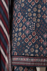 Bin Saeed Stitched 3 Piece Printed Cotton Vol-02 Collection'2025-WC-2413-blue