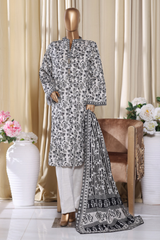 Bin Saeed Stitched 3 Piece Exclusive Printed Khaddar Vol-16 Collection'2025-WK-2675