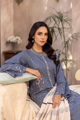 RIWAJ - 3 PC UNSTITCHED abisha