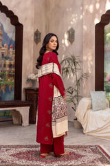 IBTIDA - 3 PC UNSTITCHED abisha