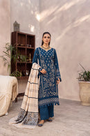 QASIRA - 3 PC UNSTITCHED Abisha