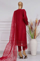 Mahpara by Sada Bahar Stitched 3 Piece Festive Formals Vol-15 Collection-AG-30-Red