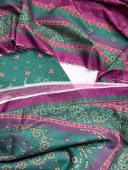 Bin Saeed Printed Lawn Unstitched 3 Piece Suit - D-73