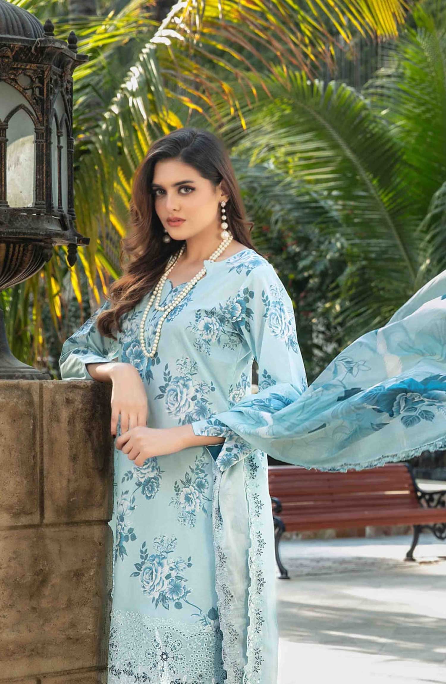 Suleika by Tawakkal Fabrics Lawn Summer Collection 2025 D-1246