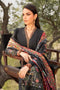 3 Piece Unstitched Printed Linen Suit | MPT-2402-B maria b