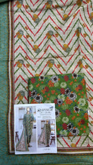 Safina 3pcs unstitched Slub khaddar/cotton 012-C