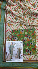 Safina 3pcs unstitched Slub khaddar/cotton 012-C