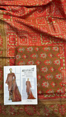 Safina 3pcs unstitched Slub khaddar/cotton 020-A