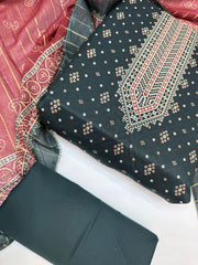 Bin Saeed Printed Lawn Unstitched 3 Piece - AS - 2541 - Summer Collection