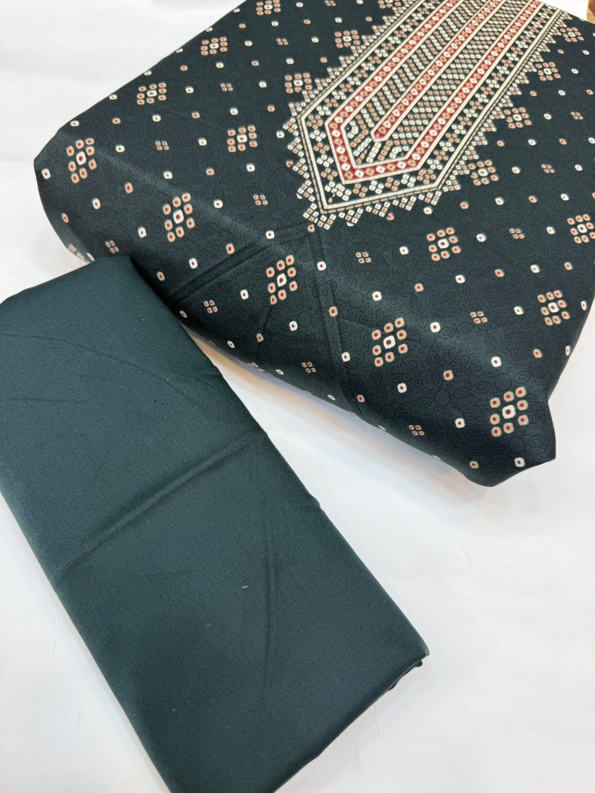 Bin Saeed Printed Lawn Unstitched 3 Piece - AS - 2541 - Summer Collection