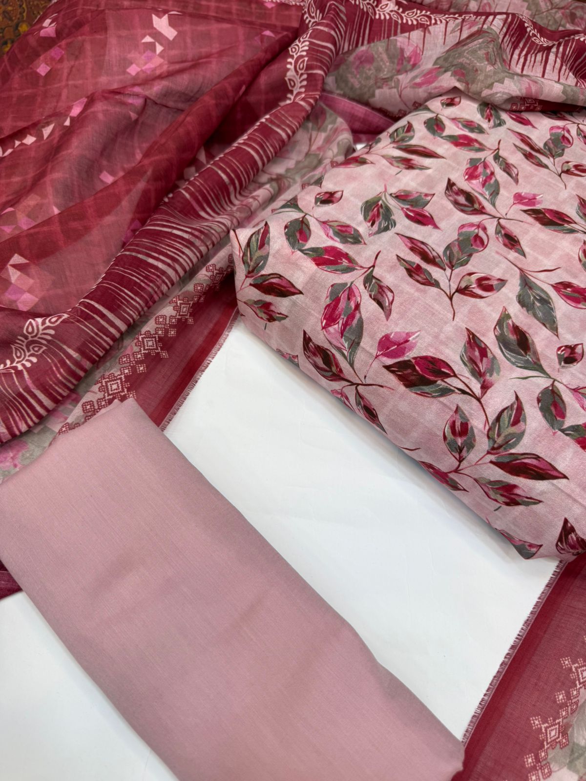 Bin Saeed Printed Lawn Unstitched 3 Piece - AS - 2540 - Summer Collection
