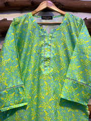 2-Piece Printed Cord Set – Stylish Casual Wear | D-15