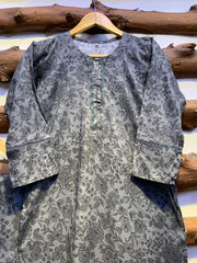 2-Piece Printed Cord Set – Stylish Casual Wear | D-14