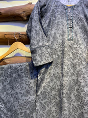 2-Piece Printed Cord Set – Stylish Casual Wear | D-14