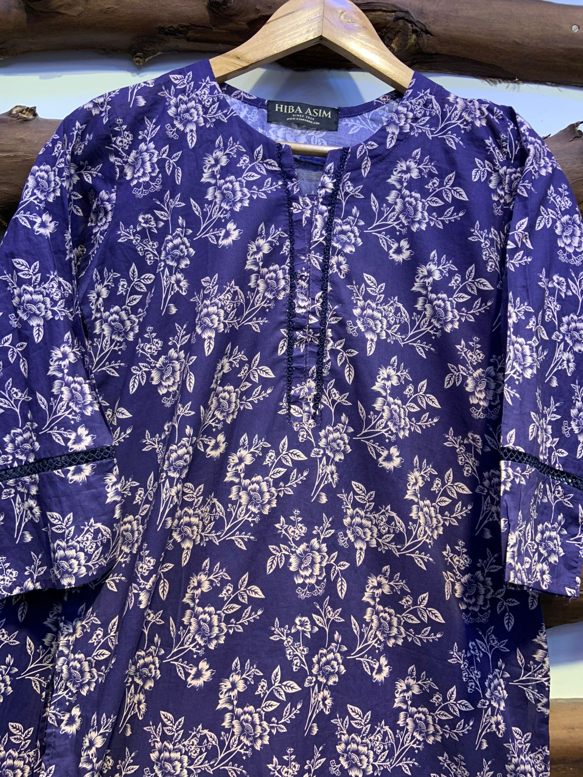 2-Piece Printed Cord Set – Stylish Casual Wear | D-02