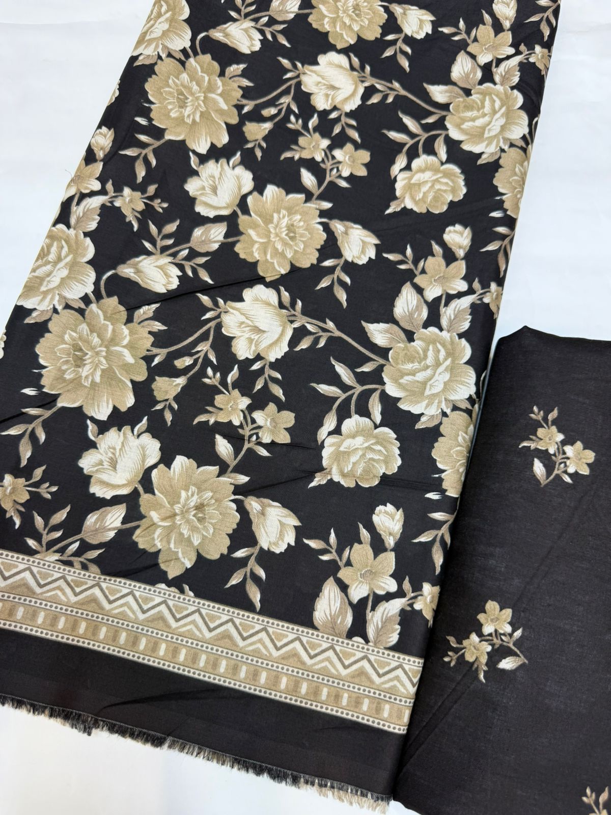 Bin Saeed Printed Lawn Unstitched 3 Piece - AS - 2592 -  - Summer Collection