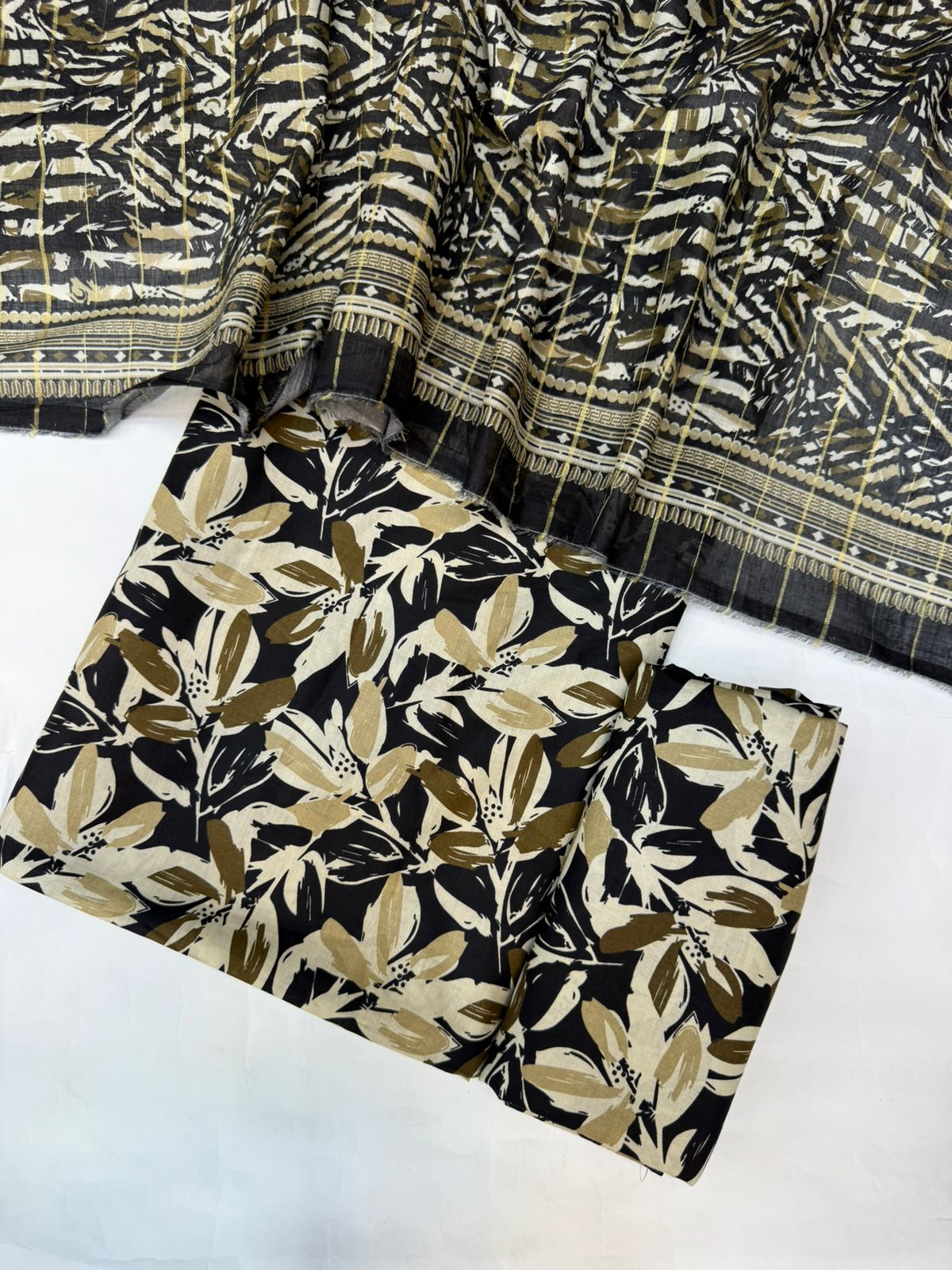 Bin Saeed Printed Lawn Unstitched 3 Piece - AS - 2581 -  - Summer Collection