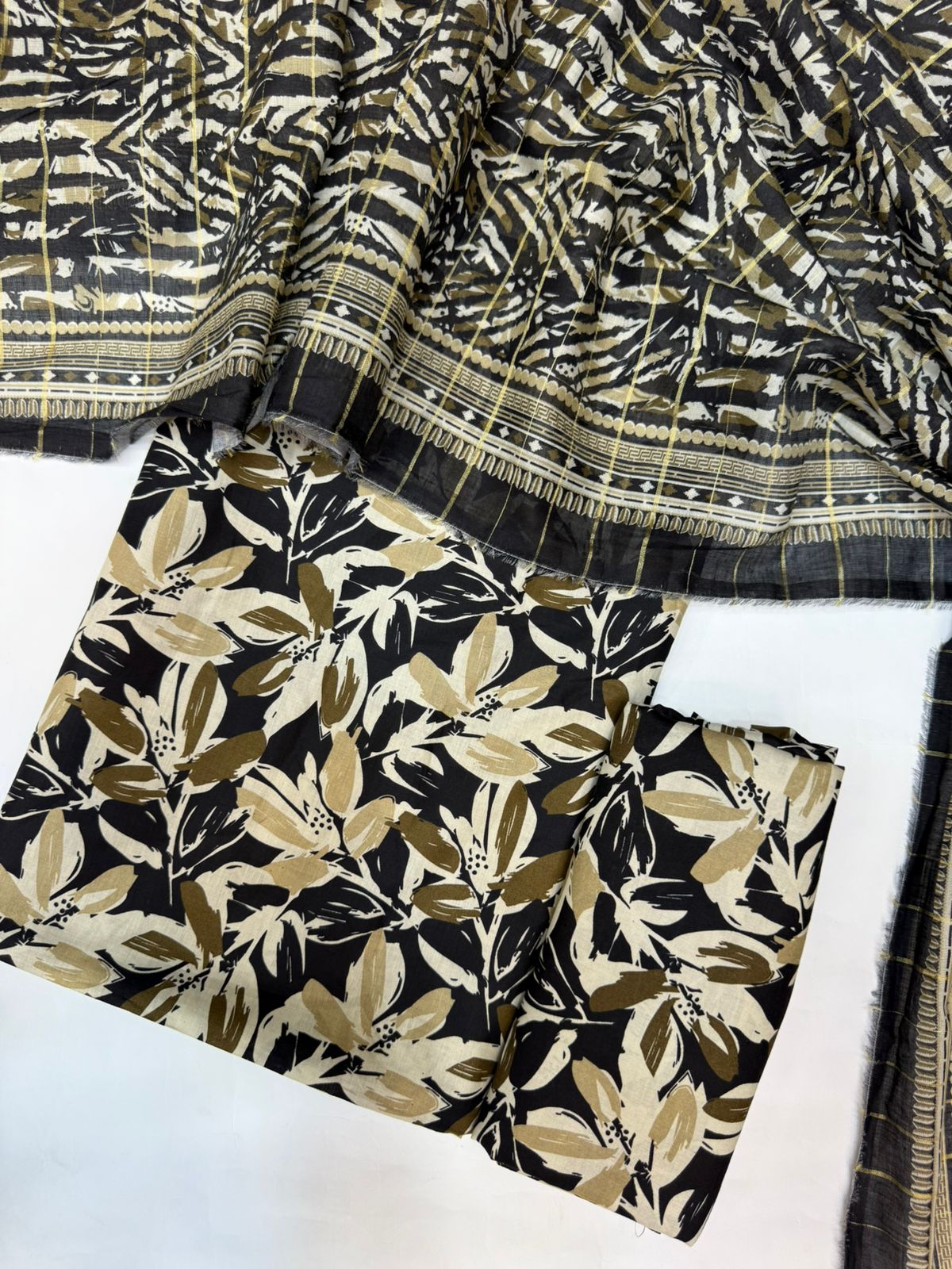 Bin Saeed Printed Lawn Unstitched 3 Piece - AS - 2581 -  - Summer Collection