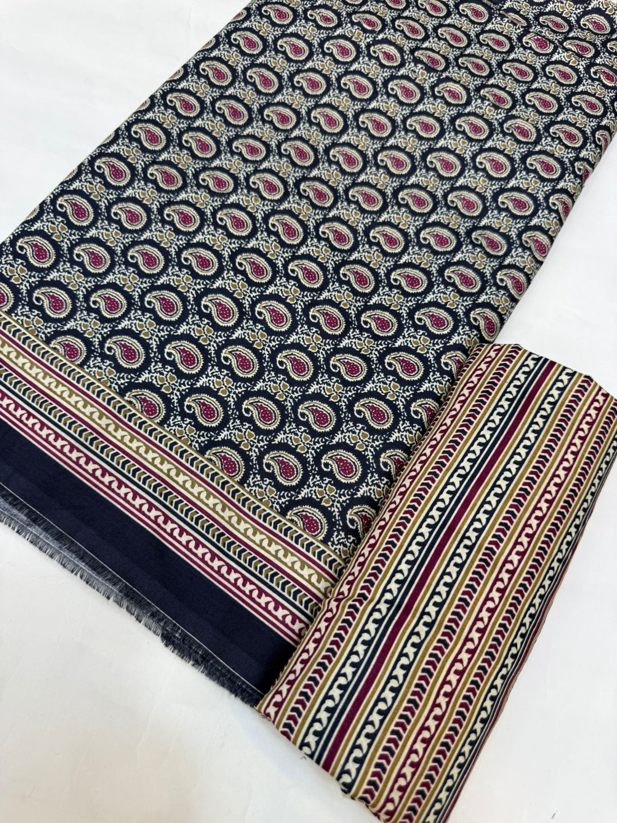 Bin Saeed Printed Lawn Unstitched 3 Piece - AS - 2584 -  - Summer Collection