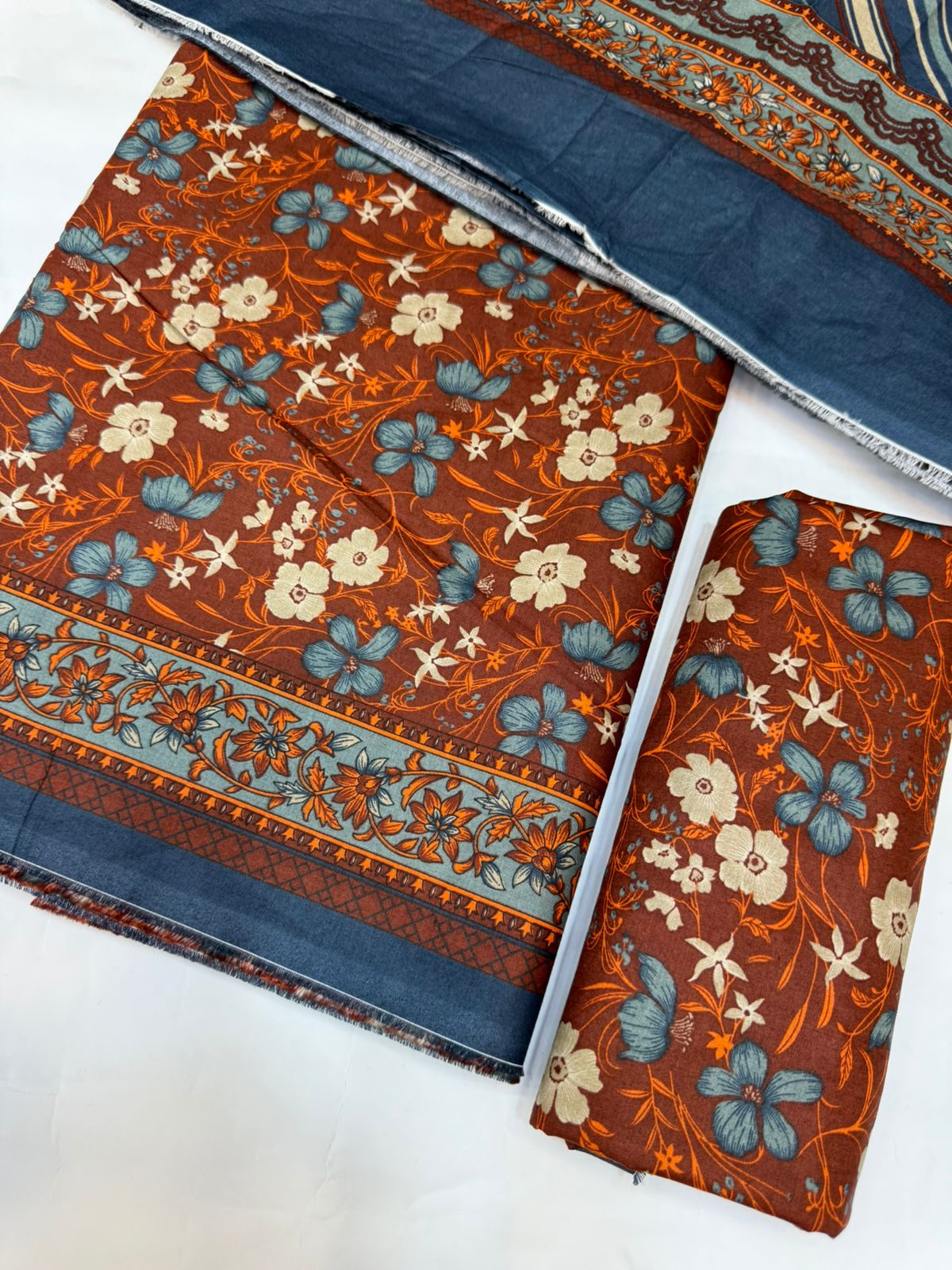 Bin Saeed Printed Lawn Unstitched 3 Piece - AS - 2591 -  - Summer Collection