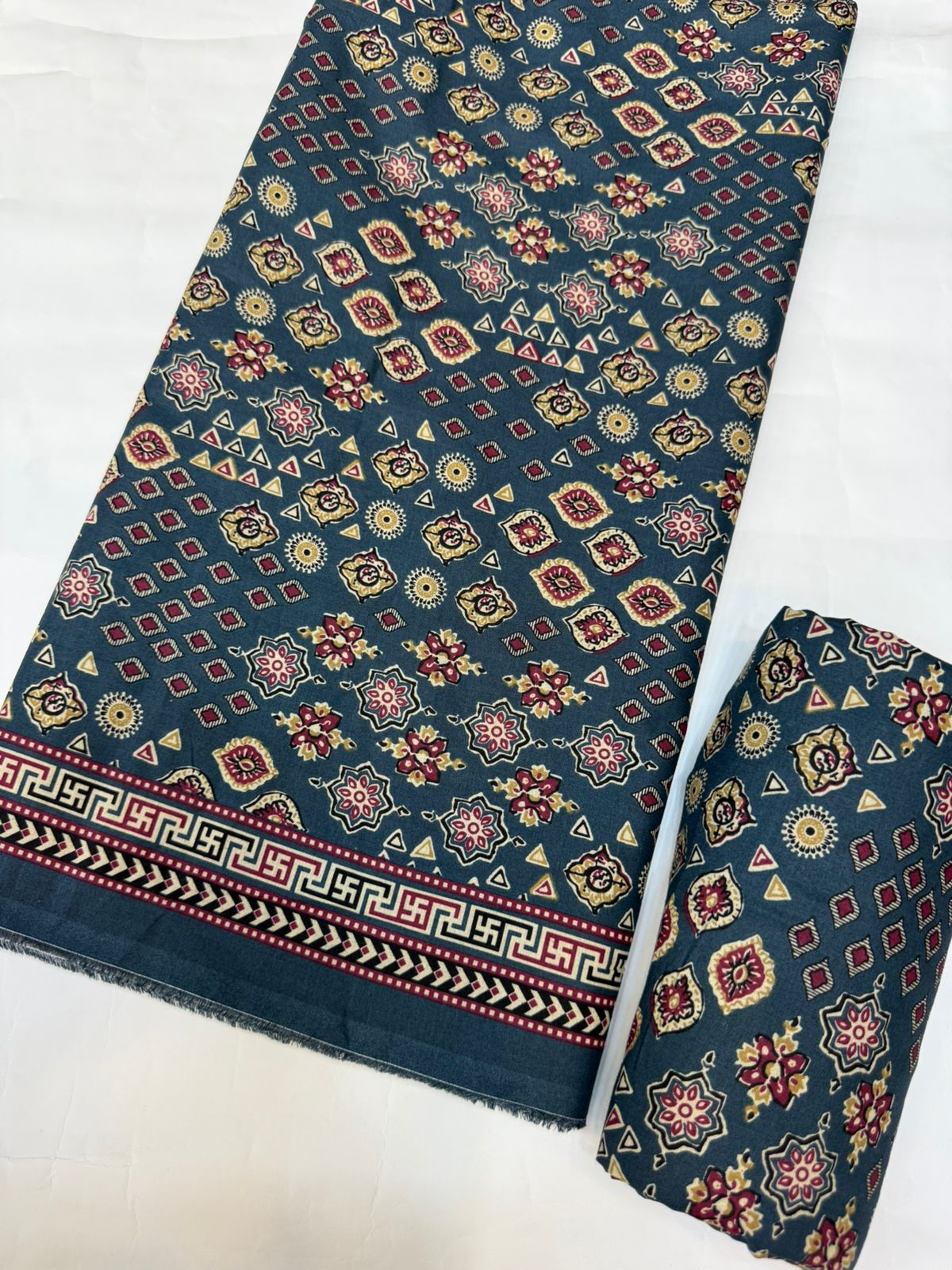 Bin Saeed Printed Lawn Unstitched 3 Piece - AS - 2588 -  - Summer Collection