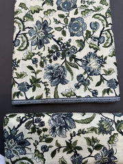 Bin Saeed Printed Khaddar Unstitched 3 Piece Suit - BS26KHD-WHITE- Winter Collection