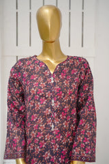 Bin Saeed Stitched 3 Piece Exclusive Printed Lawn Vol-11 Suit-LSM-3108-Purple