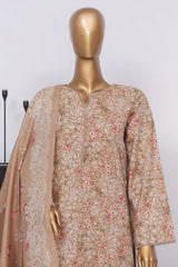 Bin Saeed Stitched 3 Piece Exclusive Printed Lawn Vol-03 Collection-AS-1527-Skin