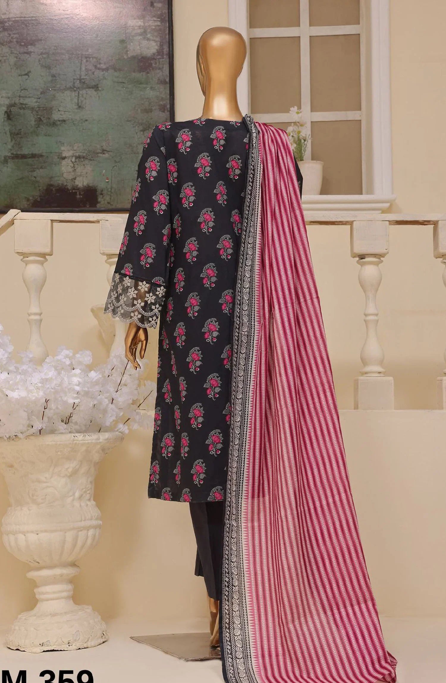 Bin Saeed Exclusive Embroidered Lawn Collection 2025 Vol-07 D-359