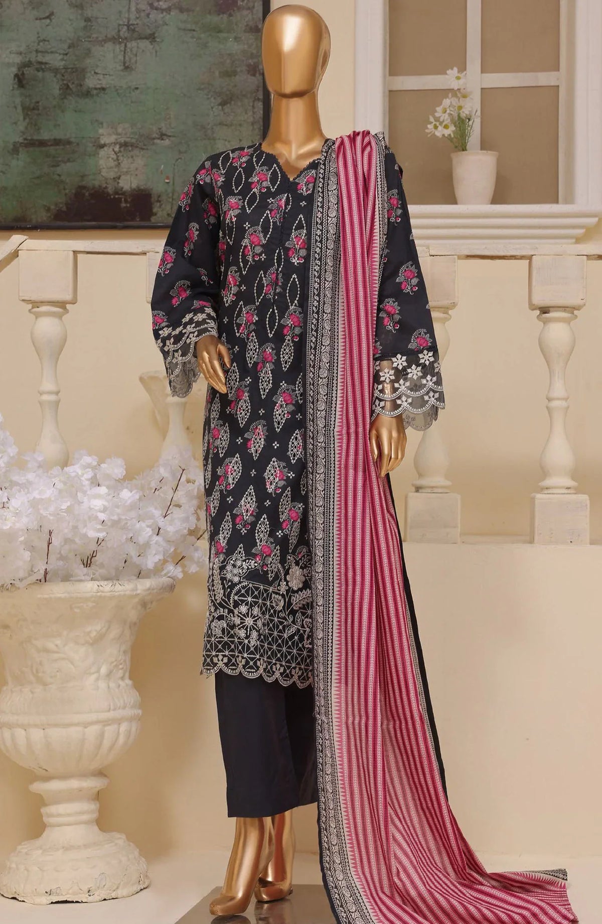 Bin Saeed Exclusive Embroidered Lawn Collection 2025 Vol-07 D-359