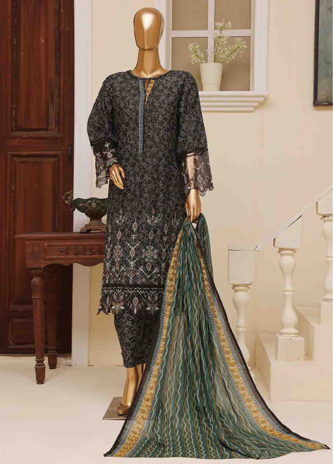 Bin Saeed Exclusive Embroidered Lawn Collection 2025 Vol-07 D-619-3