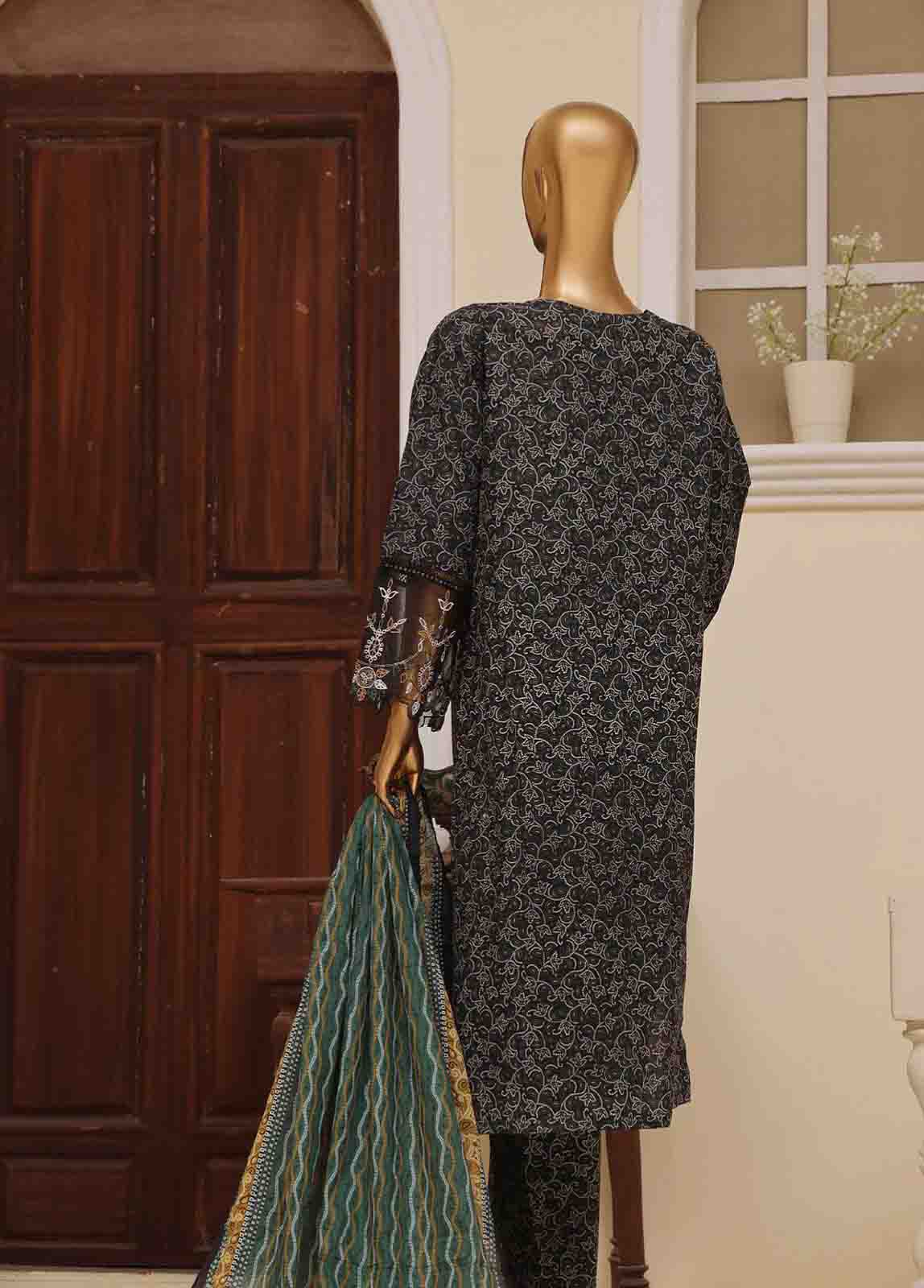 Bin Saeed Exclusive Embroidered Lawn Collection 2025 Vol-07 D-619-3