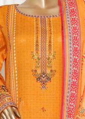 Bin Saeed Stitched 3 Piece Printed Vol-01 Collection'2025-WK-2582-yellow