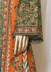 Bin Saeed Stitched 3 Piece Printed Vol-01 Collection'2025-WK-2587-Green
