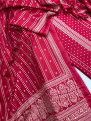 Bin Saeed Printed Lawn Unstitched 3 Piece Suit - D-13