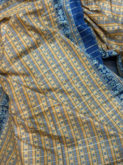 Bin Saeed Printed Lawn Unstitched 3 Piece Suit - D-32