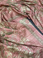 Bin Saeed Printed Lawn Unstitched 3 Piece Suit - D-53