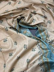 Bin Saeed Printed Lawn Unstitched 3 Piece Suit - D-57